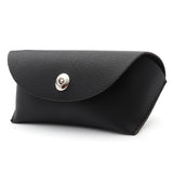 CF004 - Protective Portable Round Button Snap Closure Eyewear Case