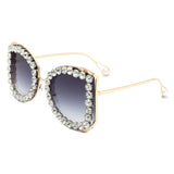 HJ3032 - Rhinestone Oversize Butterfly Luxury Women Wholesale Sunglasses