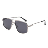 HJ2131 - Classic Square Pilot Top-Bar Wholesale Sunglasses