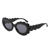 HS1307 - Women Round Cloud Tinted Fashion Oval Wholesale Sunglasses