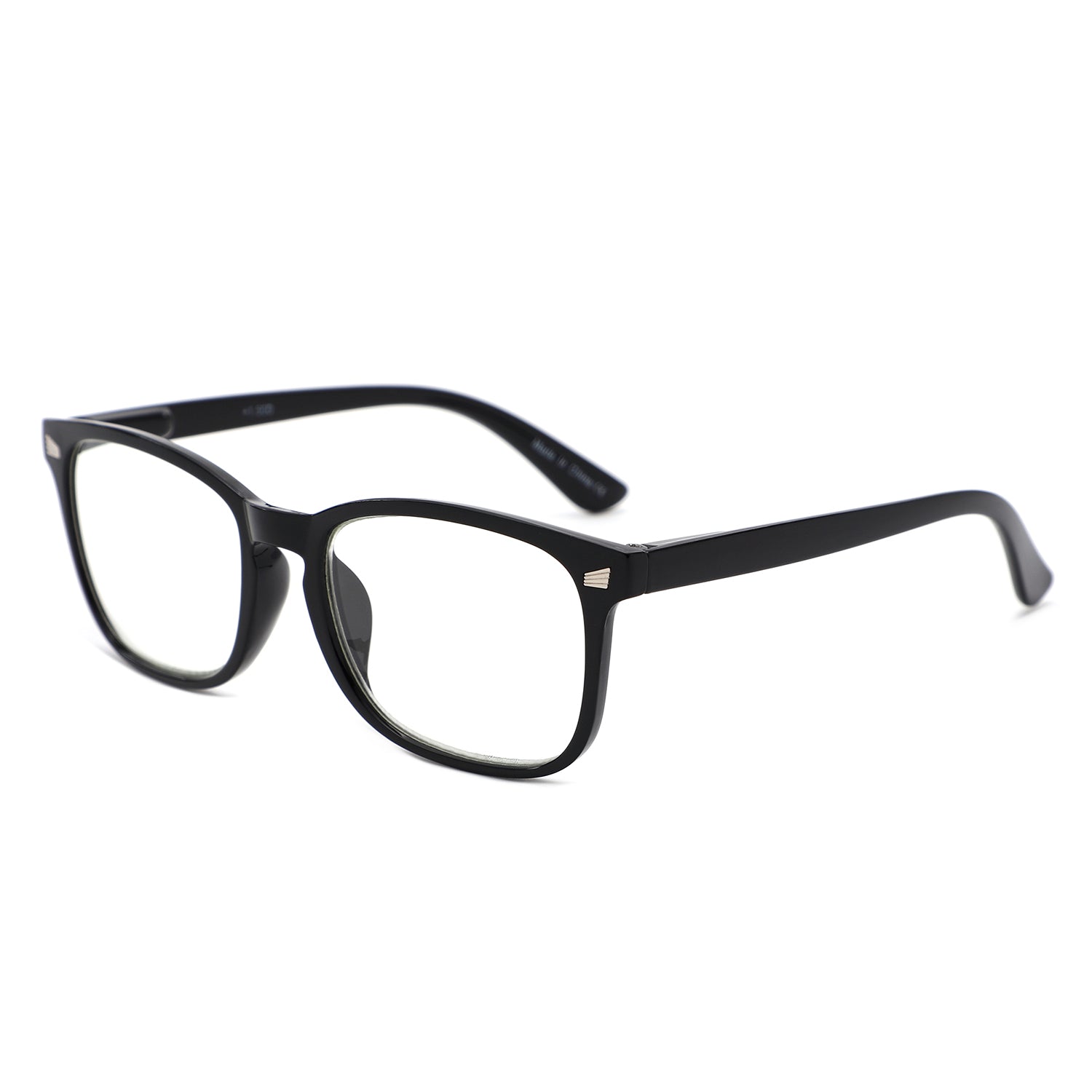 R1002 - Classic Rectangle Reading Glasses - Iris Fashion
