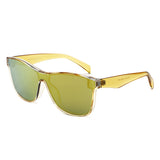 FS1003 - Rectangle Bold Sporty Mirrored Wholesale Sunglasses