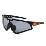 HS1374 - Shield Wraparound Cycling Sports Wholesale Sunglasses