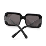 PIC3003 - Oversize Fashion Square Flat Top Polarized Women Wholesale Sunglasses