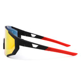 Y5002 - Oversize Performance Wrap Shield Sport Photochromic Wholesale Sunglasses