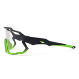 Y5001 - Sport Wrap Shield Mirrored Photochromic Wholesale Sunglasses