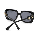 HS2200 - Oversized Square Star Design Women Fashion Wholesale Sunglasses