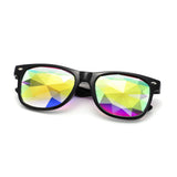 067 - Square Reto Mirrored Prism Lens Sunglasses