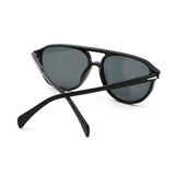 HS1371 - Retro Brow-Bar Fashion Aviator Wholesale Sunglasses
