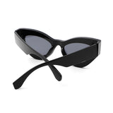 HS1378 - Women Retro Thick Frame Fashion Cat Eye Wholesale Sunglasses