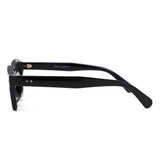 S1263 - Retro Square Round Thick Frame Sunglasses - Iris Fashion