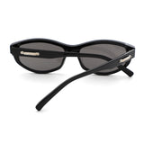 HS2260 - Slim Retro Rectangle Sunglasses