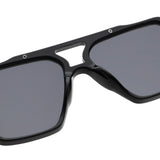 HS2268 - Women Oversized Square Fashion Aviator Sunglasses