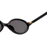 HS1420 - Retro Slim Oval Narrow Minimalist Sunglasses