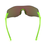 Y5003 - Rimless Ultralight Sport Shield Mirrored Wholesale Sunglasses