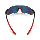 Y5004 - Sport Polarized Wrap Shield Rimless Photochromic Mirrored Wholesale Sunglasses