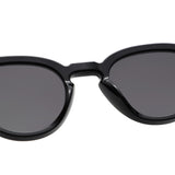 S1262 - Retro Round Thick Frame Sunglasses - Iris Fashion