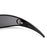 S1251 - Oversized Wraparound Futuristic Sporty Shield Wholesale Sunglasses