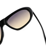 HS1437 - Oversized Retro Shield Sunglasses