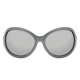 HS1242 - Oversize Fashion Curved Large Women Round Wholesale Sunglasses