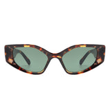 S1234 - Geometric Rectangle Retro Fashion Women Cat Eye Wholesale Sunglasses