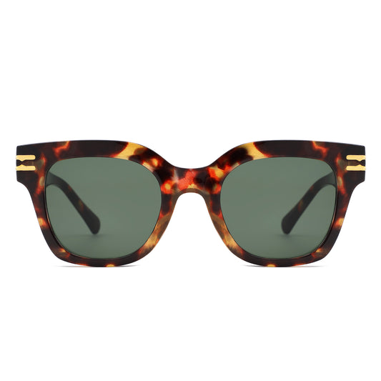 HS1363 - Square Retro Chunky Fashion Wholesale Sunglasses