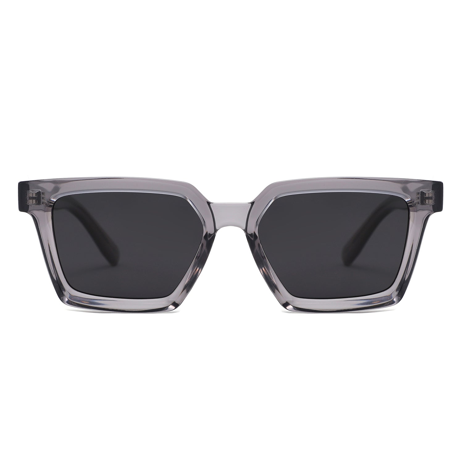 P/C007 - Square Retro Chunky Frame Wholesale Sunglasses - Iris Fashion
