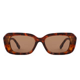 S1250 - Square Retro Thick Frame Geometic Wholesale Sunglasses