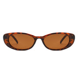 HS2210 - Slim Retro Oval Fashion Narrow Women Wholesale Sunglasses