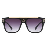 HS2168 - Retro Square Aviator Style Fashion Wholesale Sunglasses