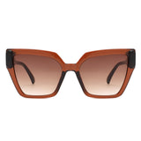 HS1392 - Oversize Angular Square Cat Eye Wholesale Sunglasses