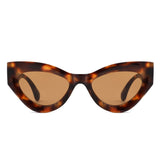 HS1378 - Women Retro Thick Frame Fashion Cat Eye Wholesale Sunglasses