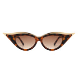 HS1237 - Women Round Fashion Cat Eye Wholesale Sunglasses