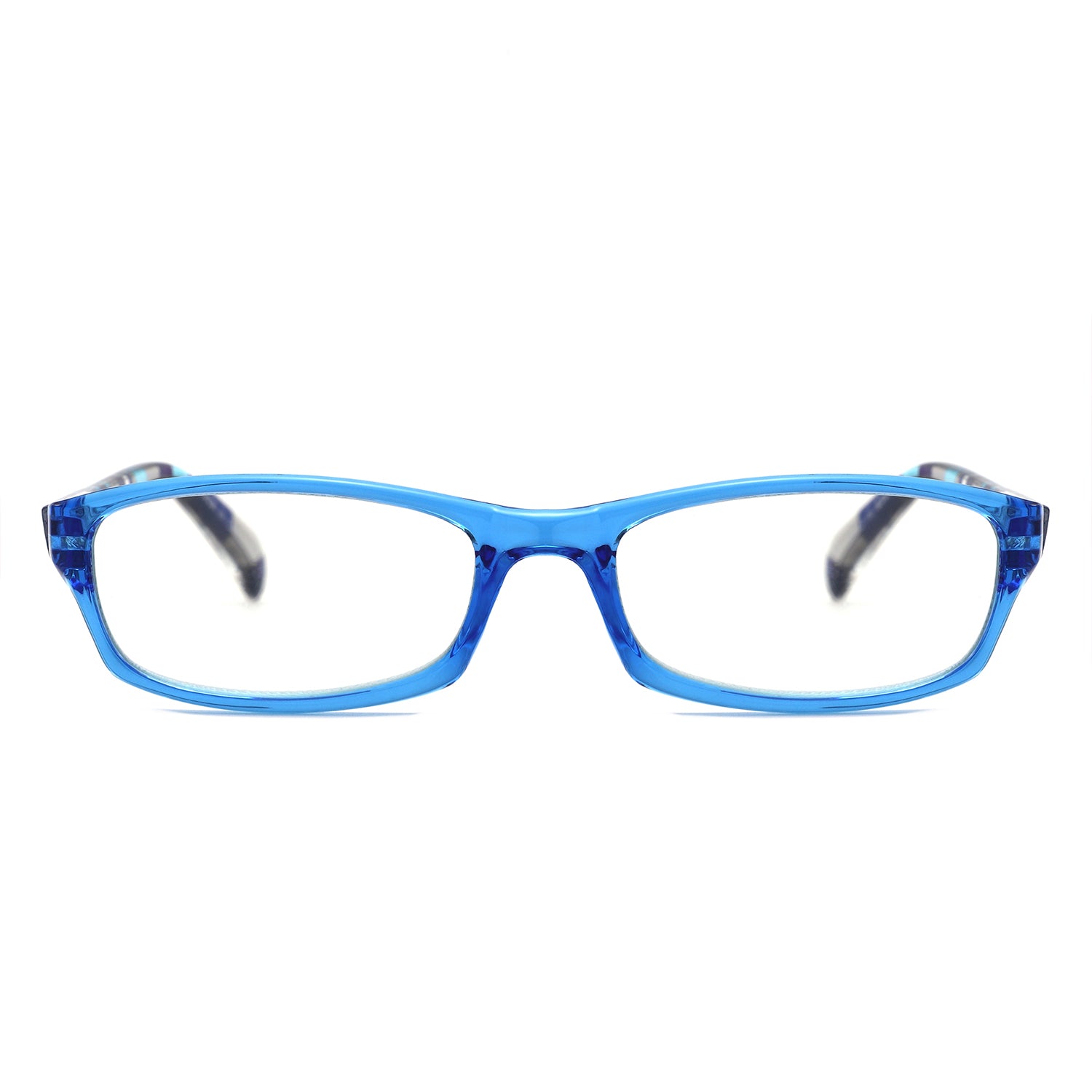R1005 - Colorful Rectangle Reading Glasses - Iris Fashion