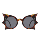 HS1252 - Irregular Round Geometric Party Wholesale Sunglasses