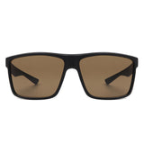S1241 - Rectangle Bold Men Sport Wholesale Sunglasses