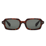 S1256 - Square Modern Retro Fashion Wholesale Sunglasses
