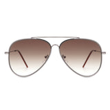 J1006 - Classic Brow-Bar Retro Fashion Wholesale Aviator Sunglasses