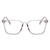 B2006 - Classic Square Blue Light Blocking Glasses - Iris Fashion