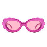 HS1307 - Women Round Cloud Tinted Fashion Oval Wholesale Sunglasses