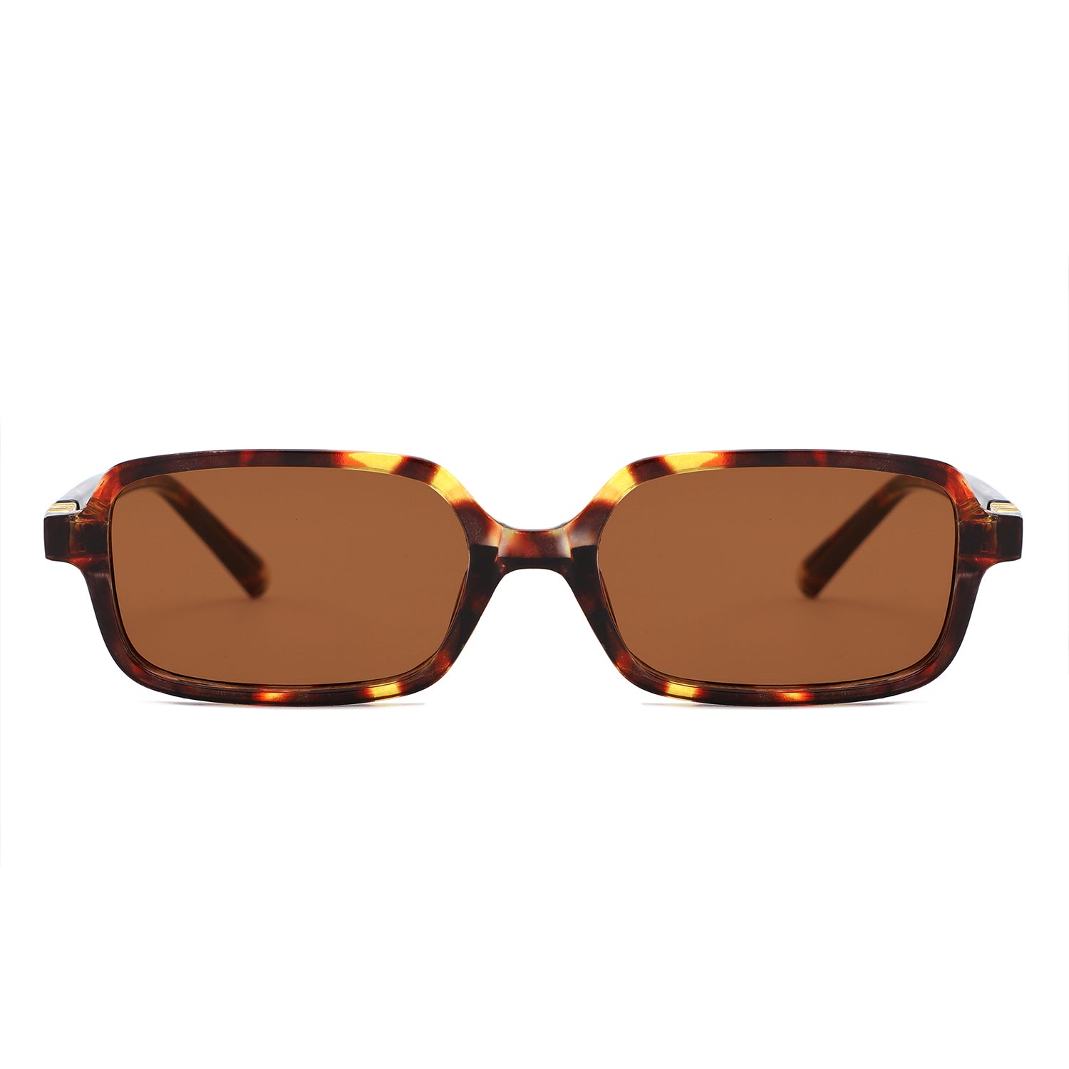HS1423 - Rectangle Slim Modern Square Sunglasses - Iris Fashion