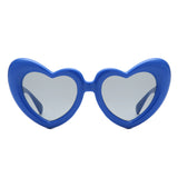 HS1282 - Heart Shaped Chunky Novelty Party Wholesale Sunglasses