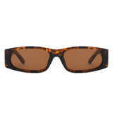 HS1301 - Rectangle Narrow Retro Fashion Square Wholesale Sunglasses