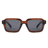 S1260 - Square Bold Retro Flat Top Wholesale Sunglasses