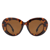 HS1279 - Oversize Round Women Oval Fashion Wholesale Sunglasses