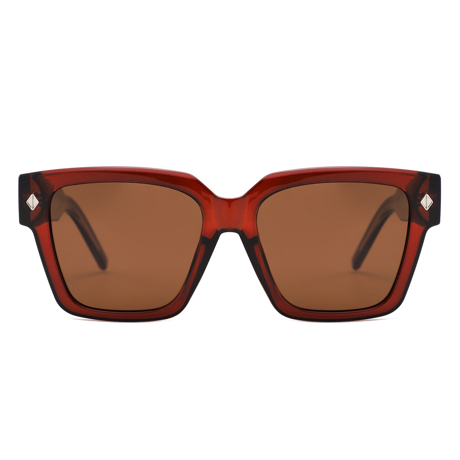 P/C006 - Oversized Bold Square Women Fashion Wholesale Sunglasses - Iris Fashion