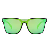 FS1004 - Oversized Square Mirror Lens Fashion Wholesale Sunglasses