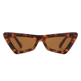 HS1239 - Retro Triangle Fashion Colorful Cat Eye Women Wholesale Sunglasses