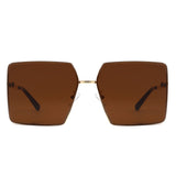 HJ2112 - Square Oversized Sleek Fashion Women Wholesale Sunglasses