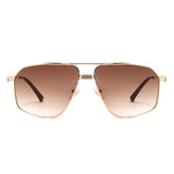HJ2131 - Classic Square Pilot Top-Bar Wholesale Sunglasses
